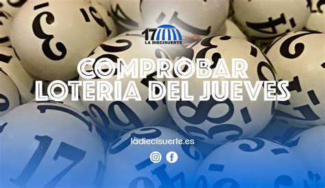 loteria jueves comprobar premios